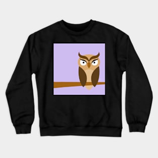 Twilight Owl Crewneck Sweatshirt